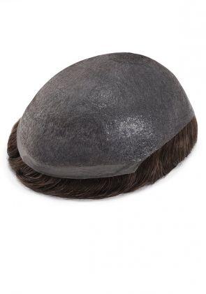 Haarsystem mit knotenloser 0,06 mm Skin Basis